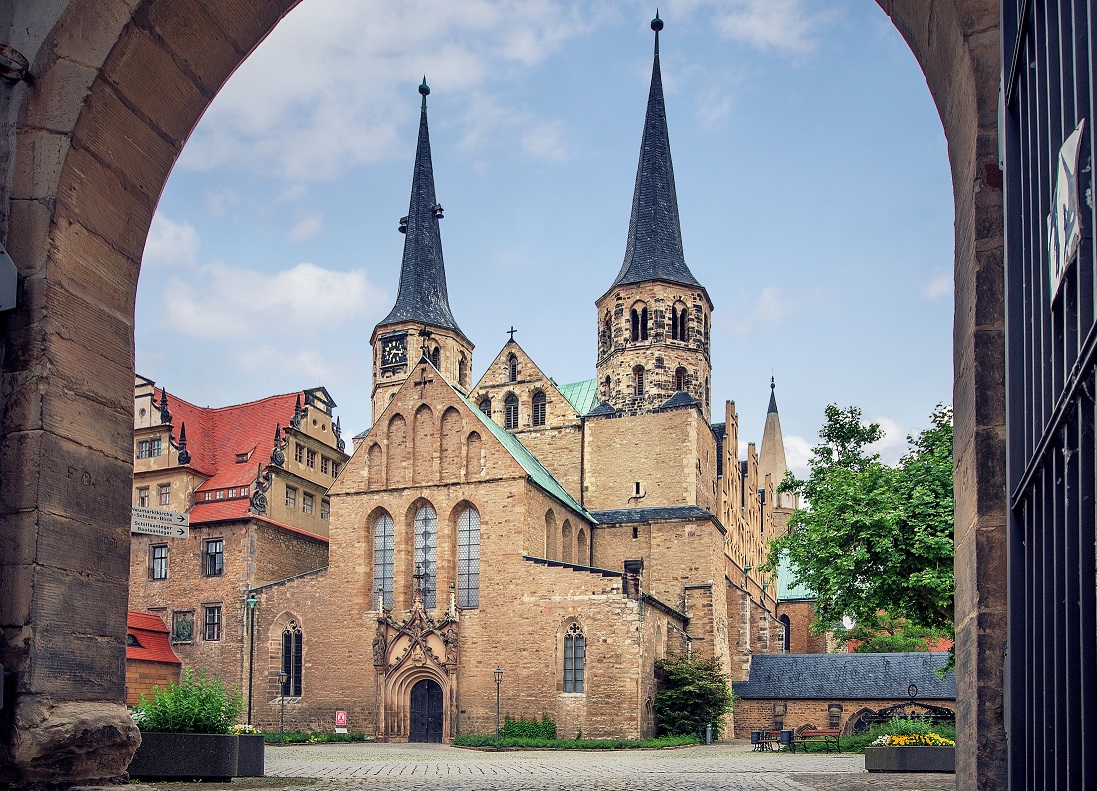 Blick auf den Merseburger Dom