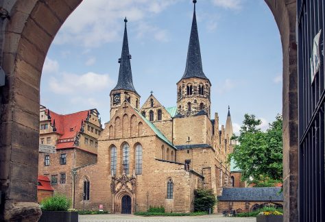 Blick auf den Merseburger Dom